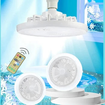 LumiBreeze® Lampara Ventilador con luz y control