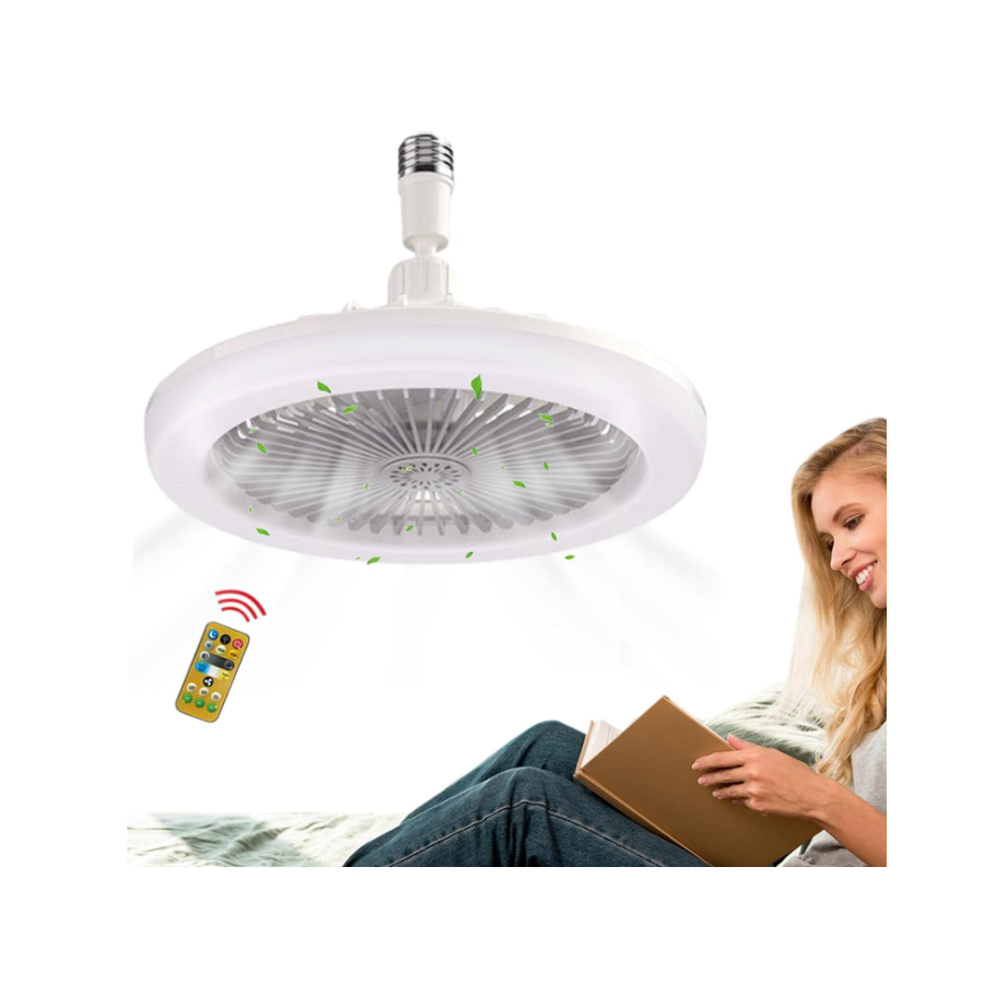 LumiBreeze® Lampara Ventilador con luz y control