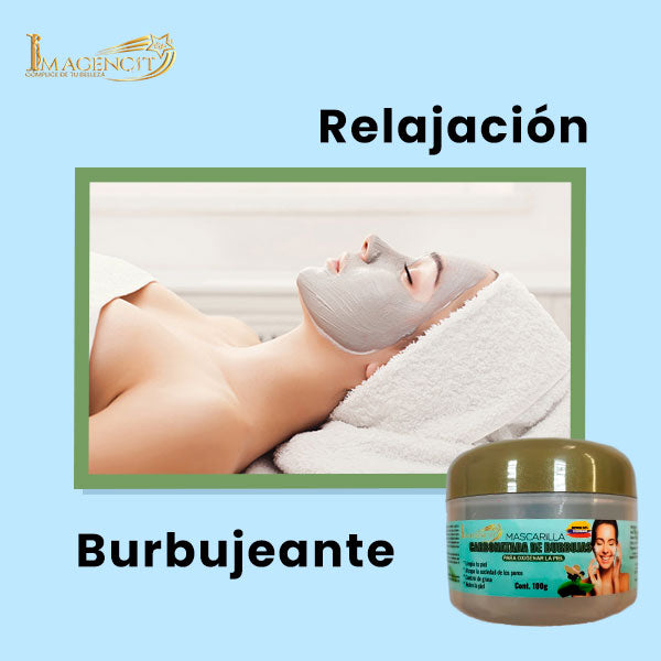VitaAvo® Mascarilla Facial limpiadora de Burbujas con Ácido Complejo de Aguacate y Carbon activado