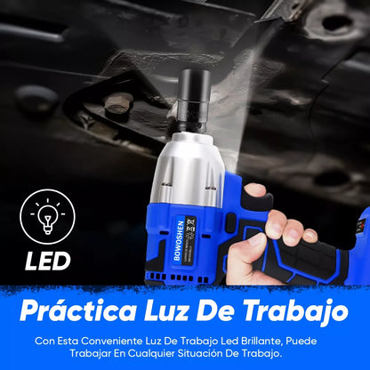 ImpactoPro Ultra® Llave Taladro Pistola De Impacto 2 Baterias Inalambrico