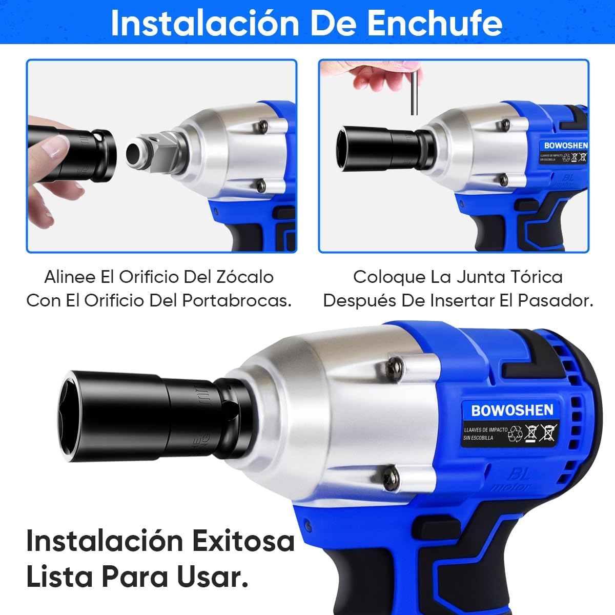 ImpactoPro Ultra® Llave Taladro Pistola De Impacto 2 Baterias Inalambrico