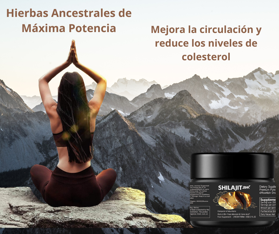 SHILAJIT Resina Energizante Asiático del Himalaya