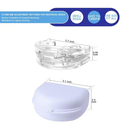 SnoreAway® Bucal Antirronquidos Ajustable y Comodo