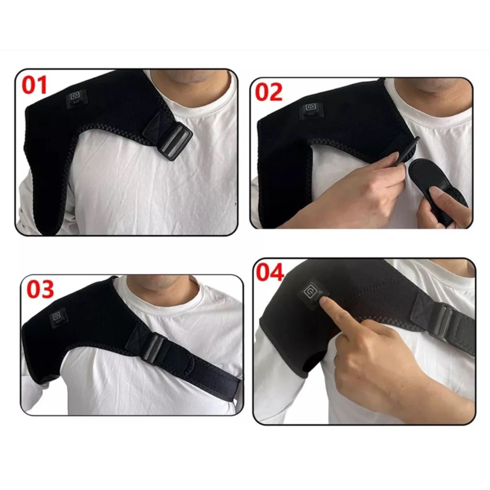 FlexiRelief® Hombrera Termica con Calefaccion Alivia Dolor
