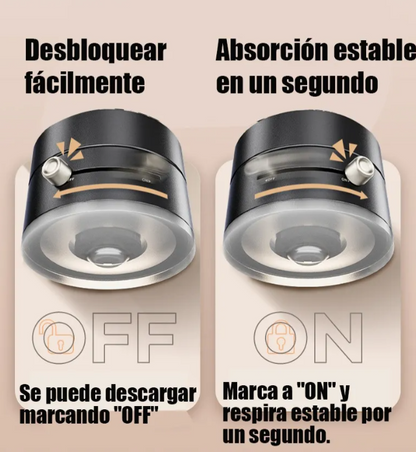 2x 1 Soporte Magnetico Celular Con Ventosa