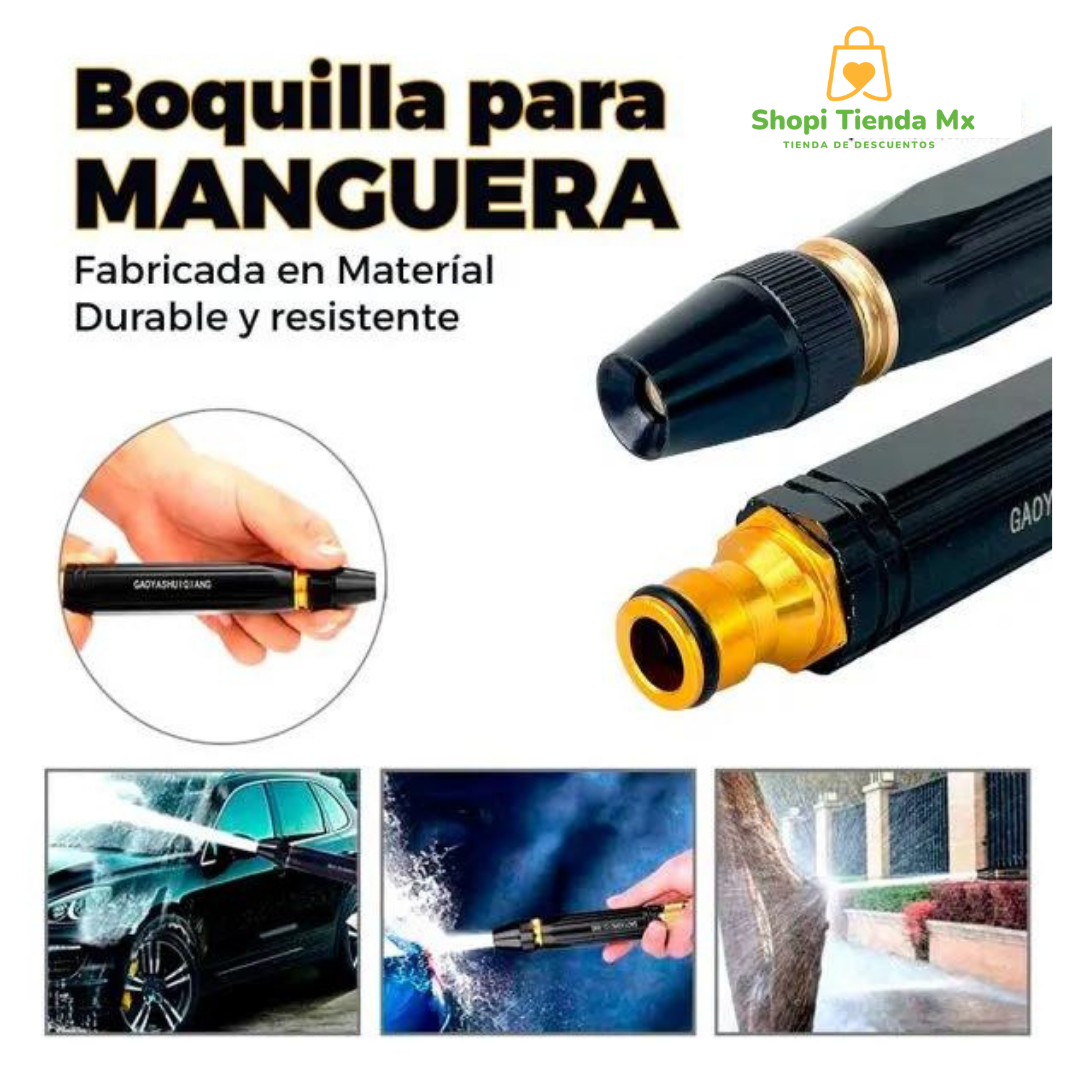 Boquilla Manguera Alta Presion  y Pulverizacion