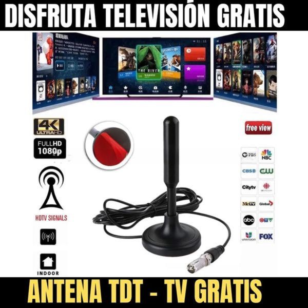 ANTENA DIGITAL HD PARA TV