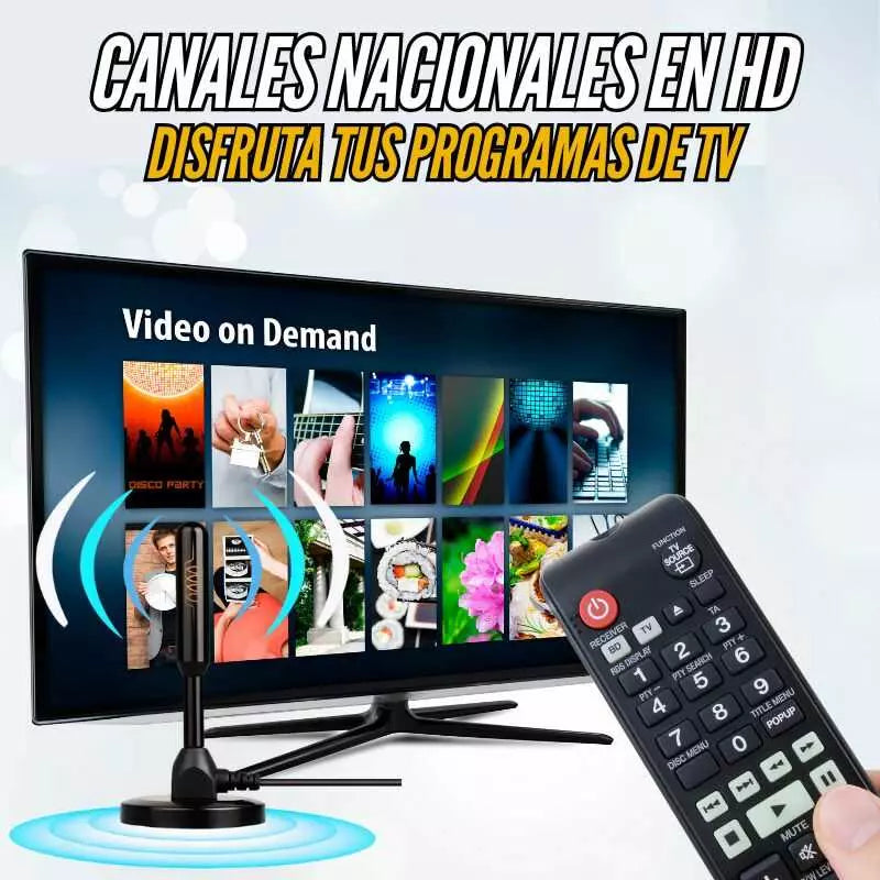 ANTENA DIGITAL HD PARA TV