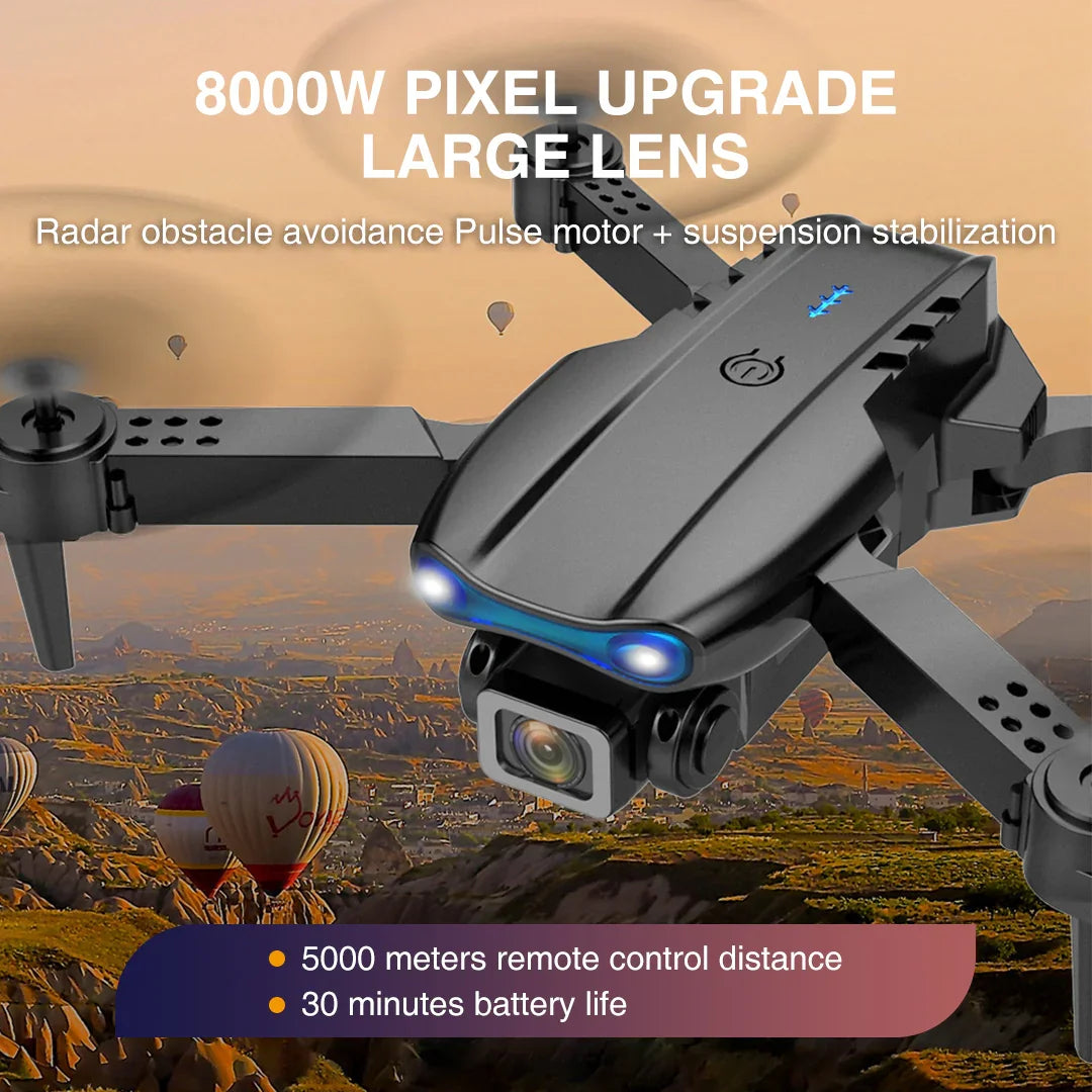 SkyView Pro® Dron Doble Cámara 4K Pro Max Drone Wifi