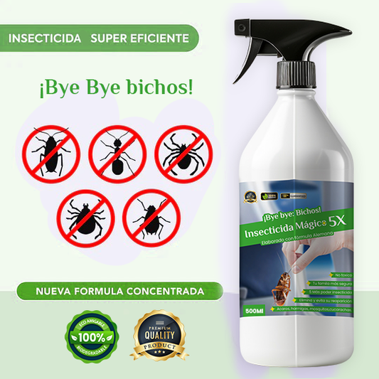 Bye Bye Plagas Insectos Bichos Eliminador de Cucarachas