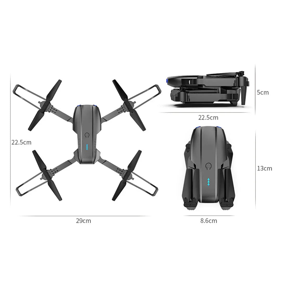 SkyView Pro® Dron Doble Cámara 4K Pro Max Drone Wifi