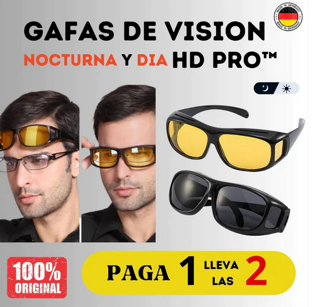 $599 2X1 GAFAS DE VISION NOCTURNA PARA MANEJAR UNISEX