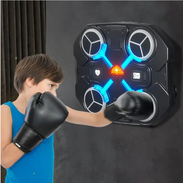 Entrenamiento para niños Tablero de Box con musica Bluetooth