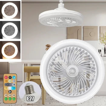 LumiBreeze® Lampara Ventilador con luz y control