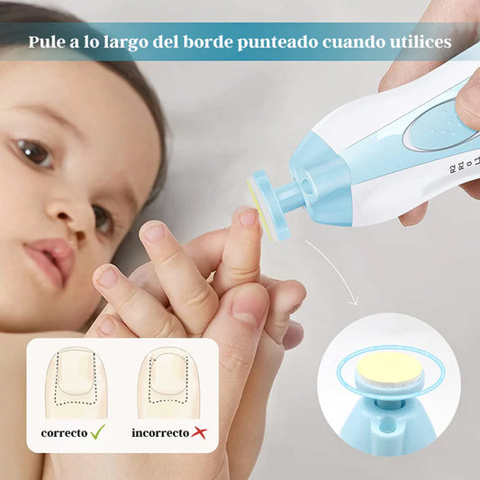 LIMA DE UÑAS PARA BEBES SILENCIOSA